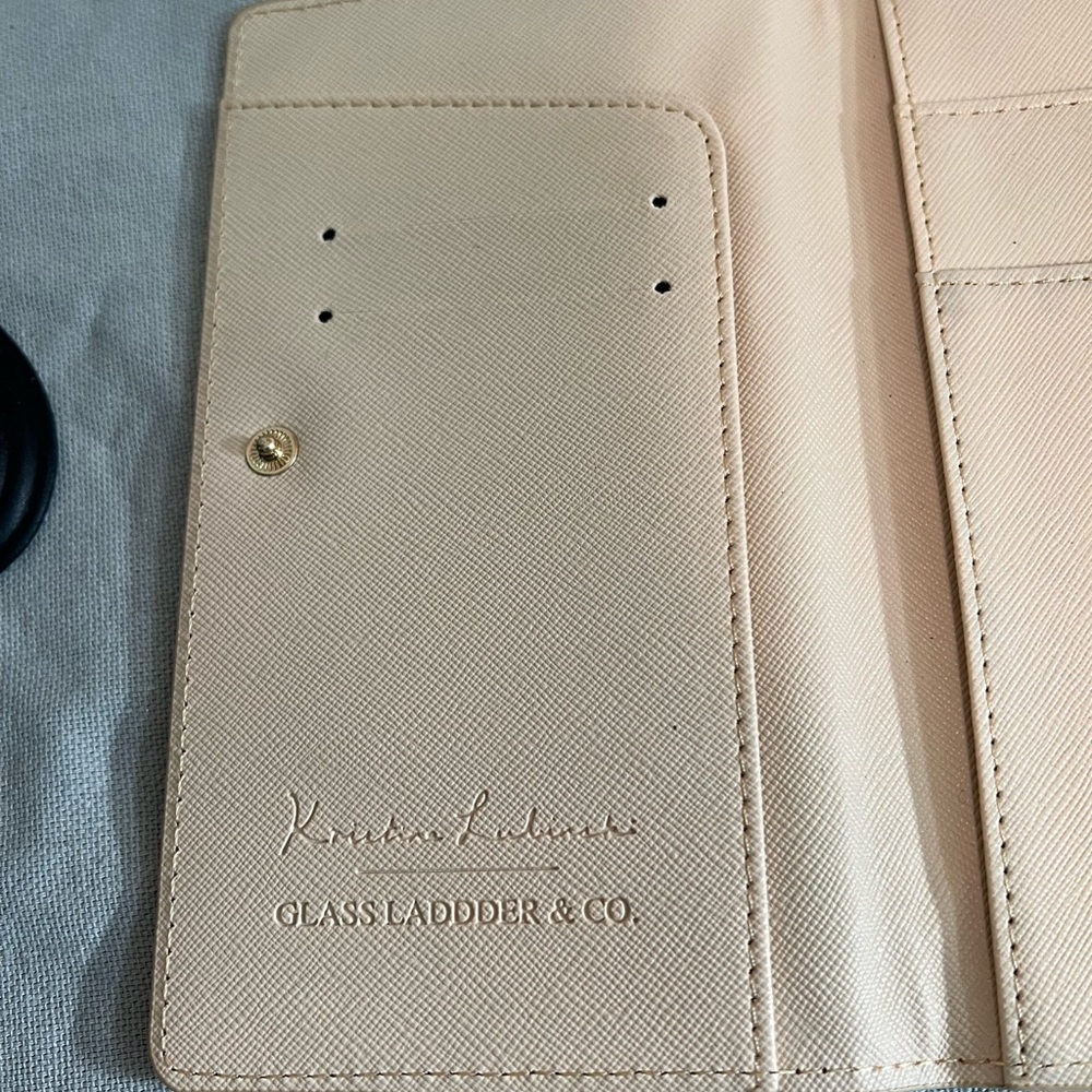 Hand Painted by me!! Kristina Lubinski Travel Wallet - Picture 7 of 8